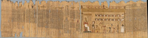 《タレメチュエンバステトの「死者の書」》（前332～前246年頃）　　(C) Staatliche Museen zu Berlin, Ägyptisches Museum und Papyrussammlung / A. Paasch