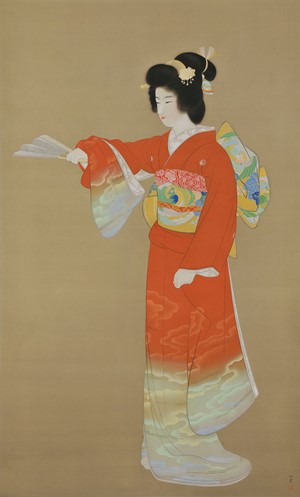 “重要文化財　上村松園《序の舞》（1936年､東京藝術大学蔵､後期展示）”