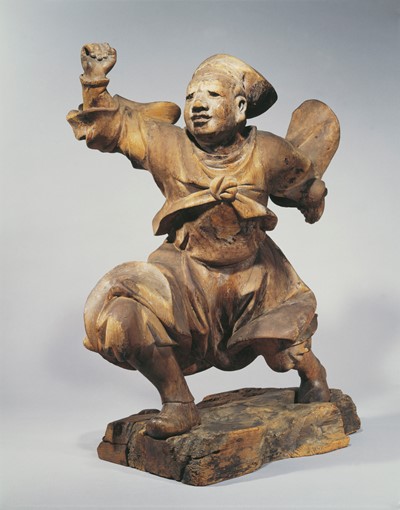 ““《伽藍神立像》（鎌倉時代