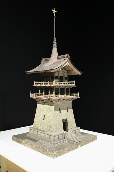 “京都大倉別邸（現・大雲院）祇園閣模型、坂本甚太郎（建築模型師）制作（1928年