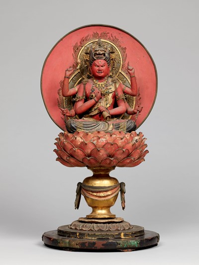 ““重要文化財《愛染明王坐像》（鎌倉時代