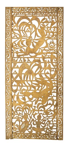 《夾紵棺断片》（飛鳥時代･7世紀、大阪・安福寺蔵）
