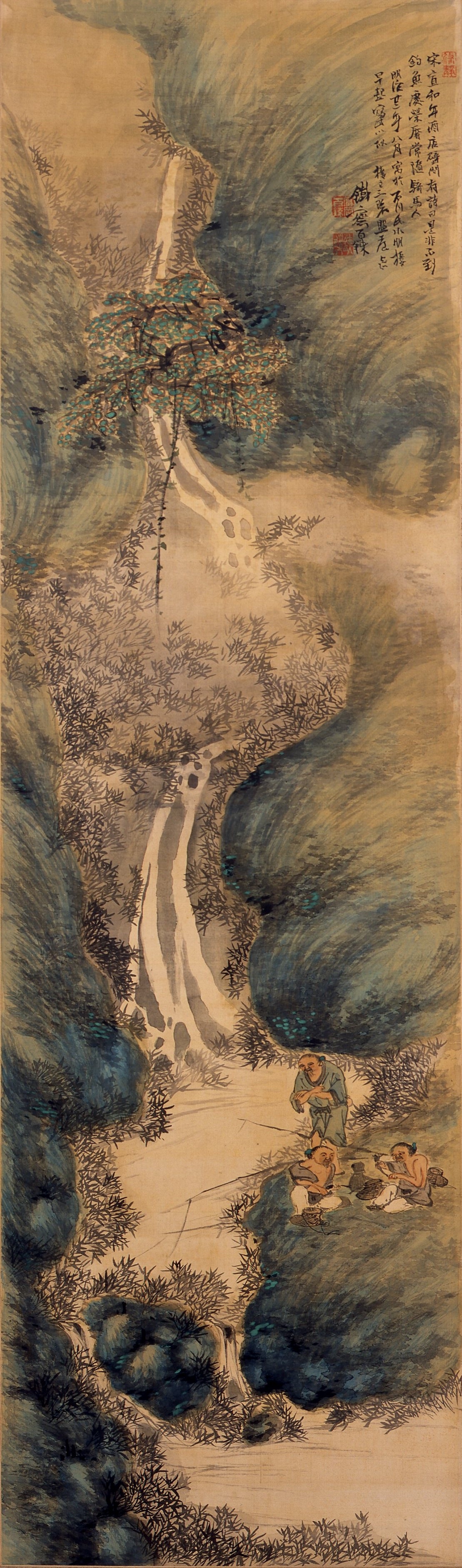 文人 南画家  富岡鉄斎 天照皇太神宮 熊野 文人 南画家 富岡鉄斎 天照皇太神宮 熊野 文人 南画家 富岡鉄斎